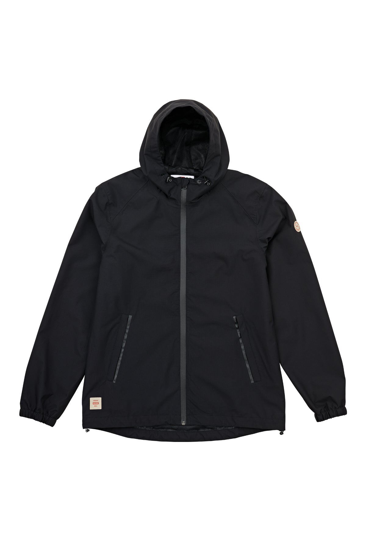 Chaquetas Globe Breaker Spray Negras | Peru-869301