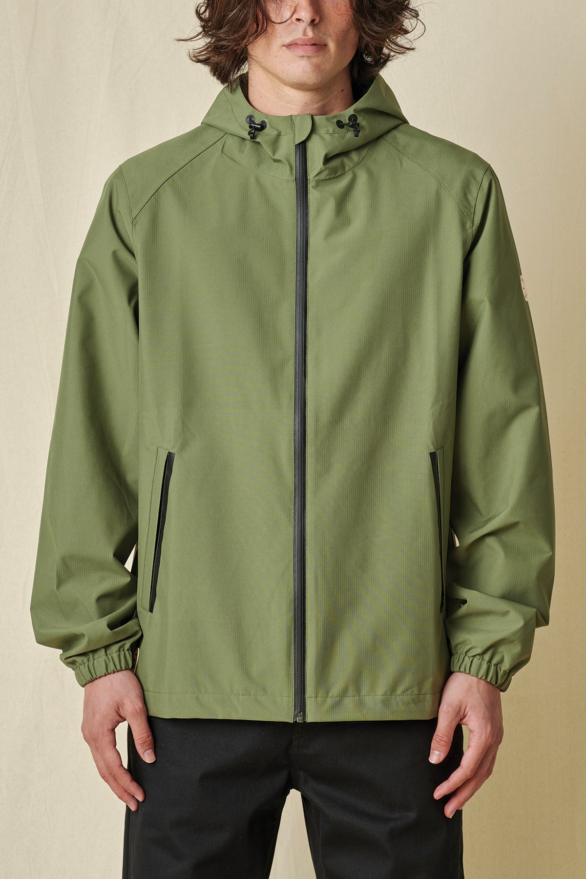 Chaquetas Globe Breaker Spray Verde Oliva | Peru-472935