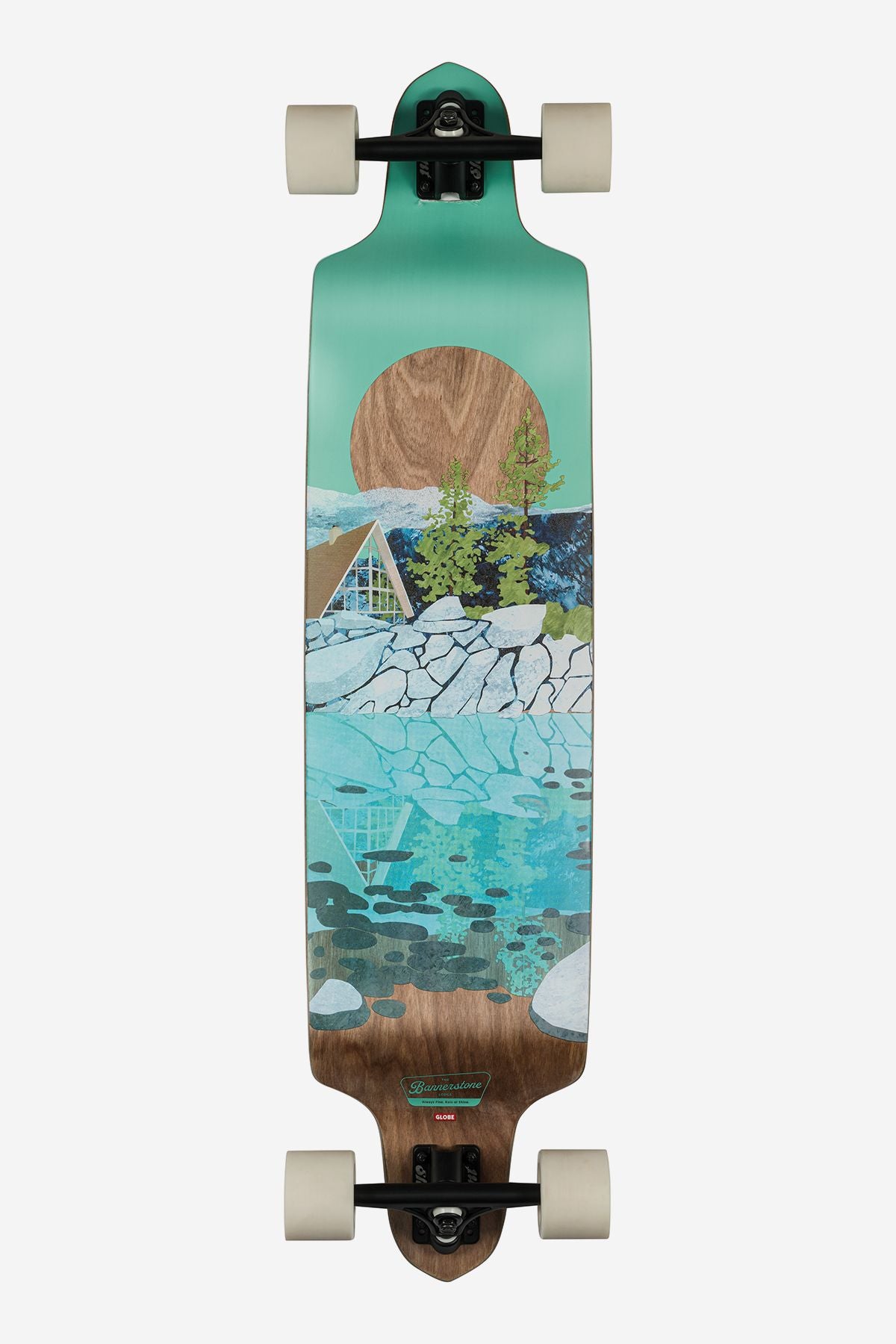 Cruiser Skateboards Globe Bannerstone 41\