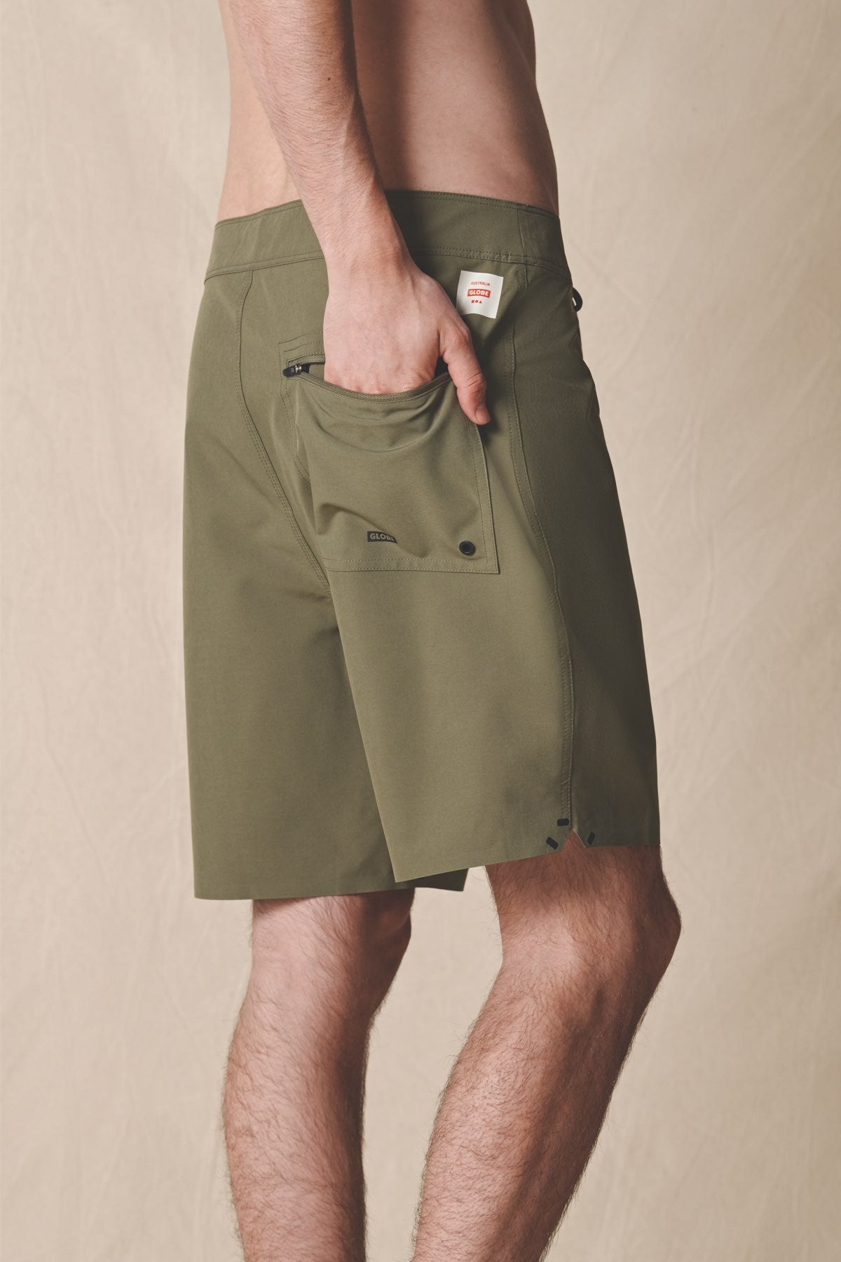 Shorts De Playa Globe Every Swell Verde Oliva | Peru-462783