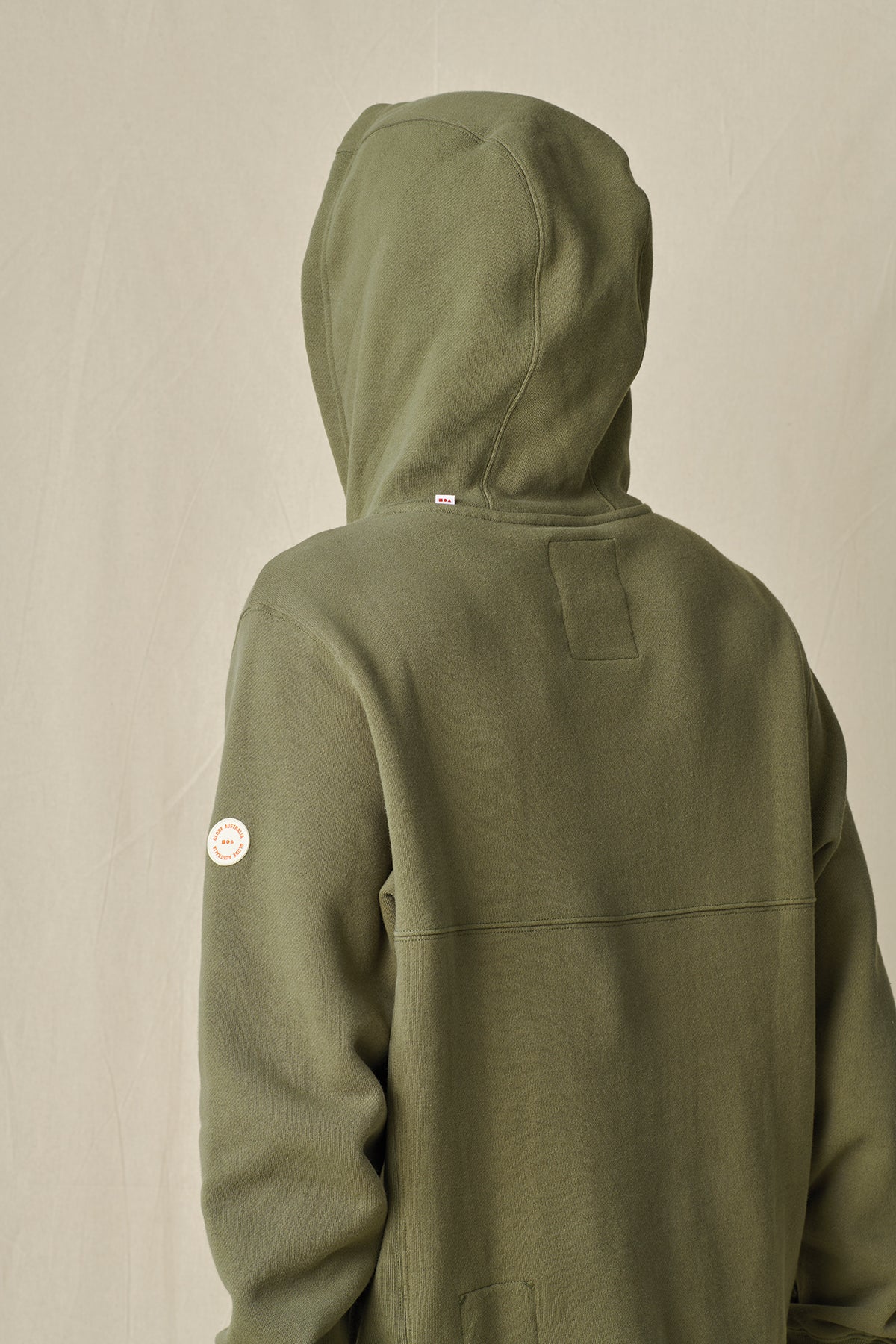 Sudadera Con Capucha Globe Burly Verde Oliva | Peru-052197