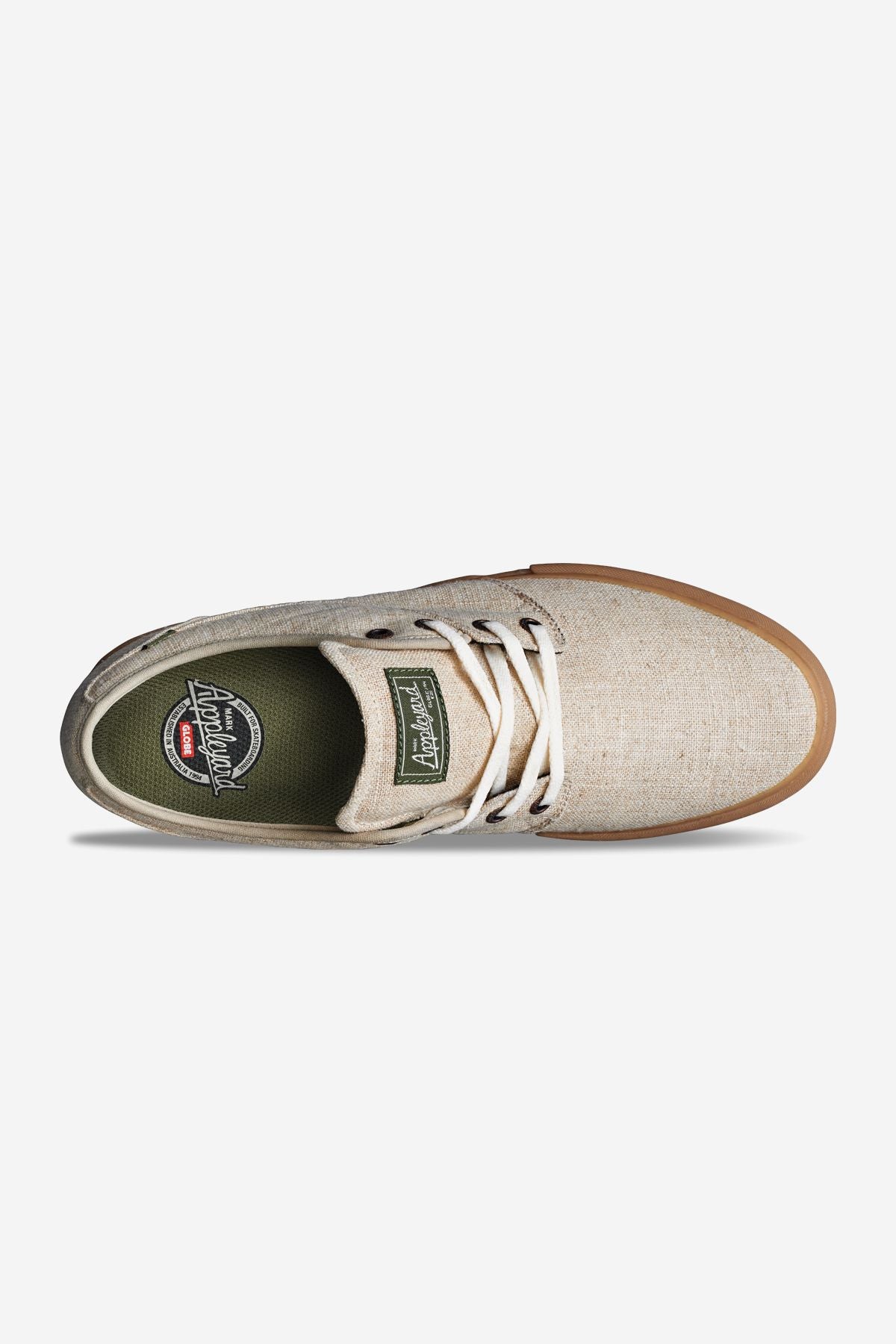 Zapatillas Skate Globe Mahalo Beige | Peru-740351