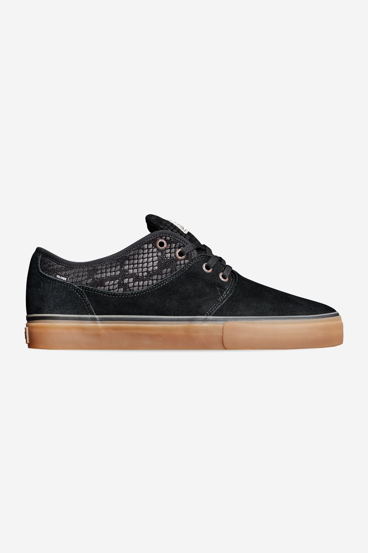 Zapatillas Skate Globe Mahalo Black/Snake | Peru-674891