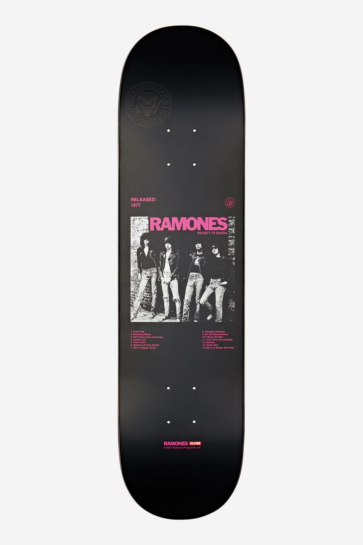 Skateboard Decks Globe G2 8.0" Ramones Negras | Peru-514037