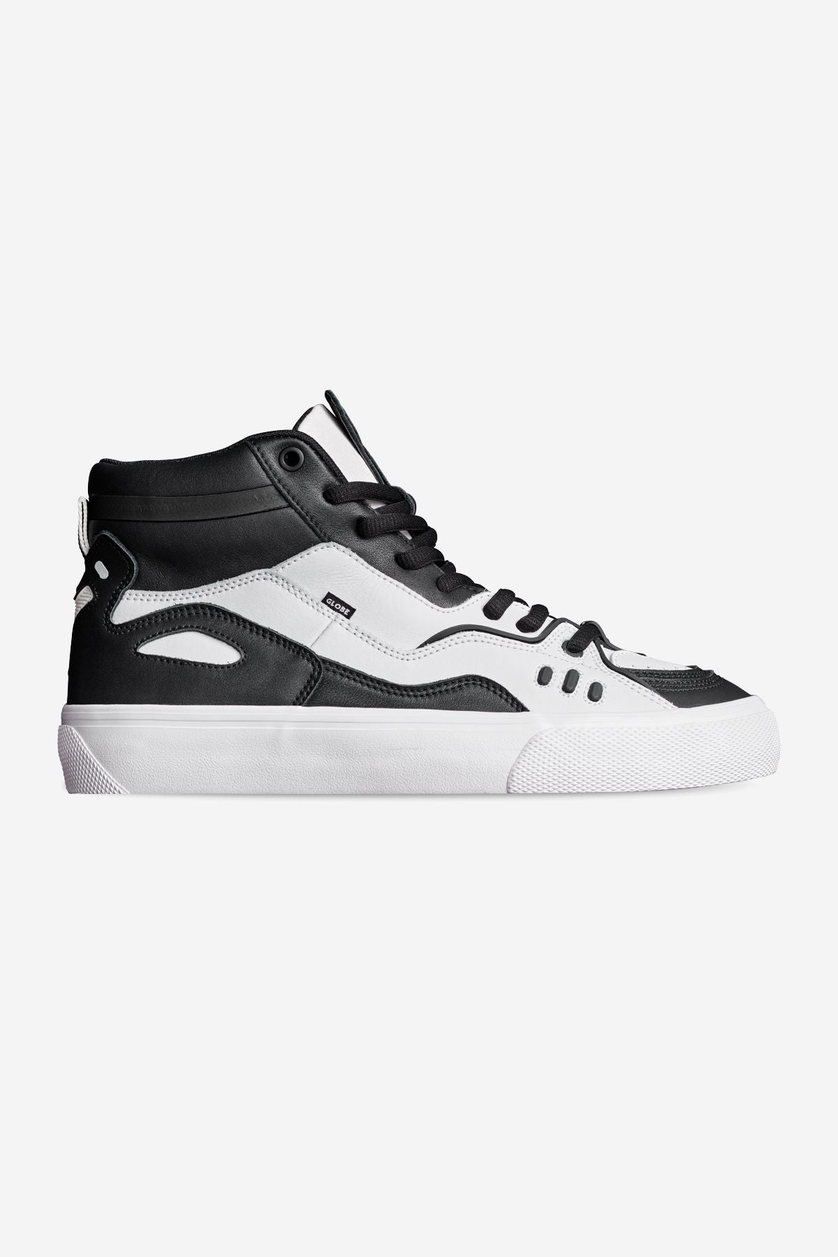 Zapatillas Skate Globe Dimension Black/White | Peru-709631